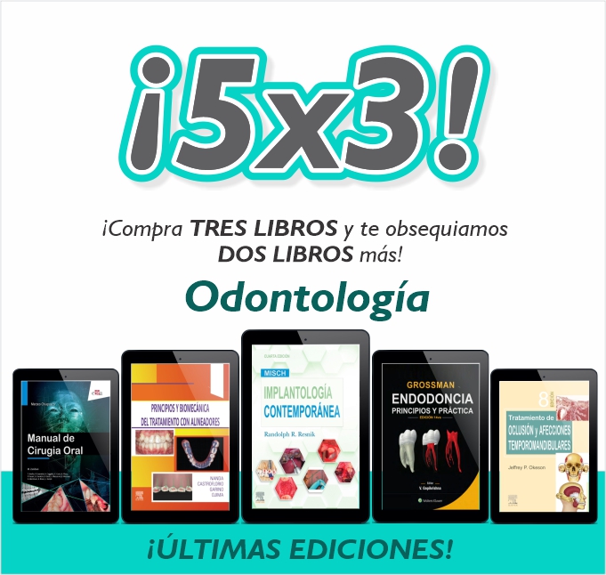 OFERTA 5×3 Odontología – Ebook de Medicina